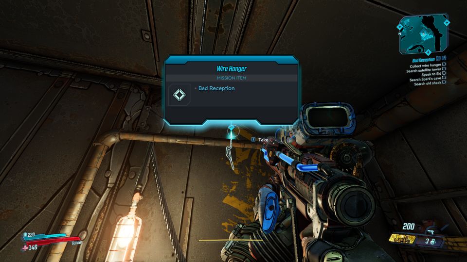 borderlands 3 - bad reception mission