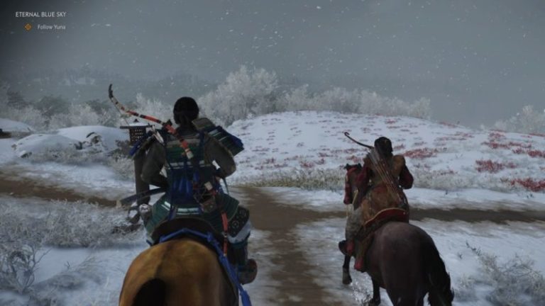 ghost of tsushima eternal blue sky
