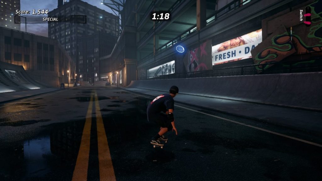 tony hawk pro skater 1 + 2 - downtown popcorn location