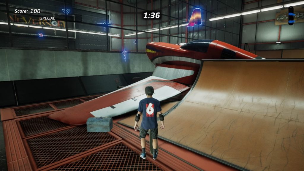 tony hawk pro skater 1 + 2 - hangar - how to reach vicarious visions symbol