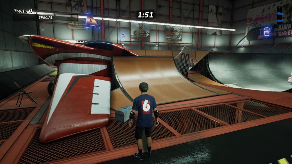 tony hawk pro skater 1 + 2 - hangar secret tape location