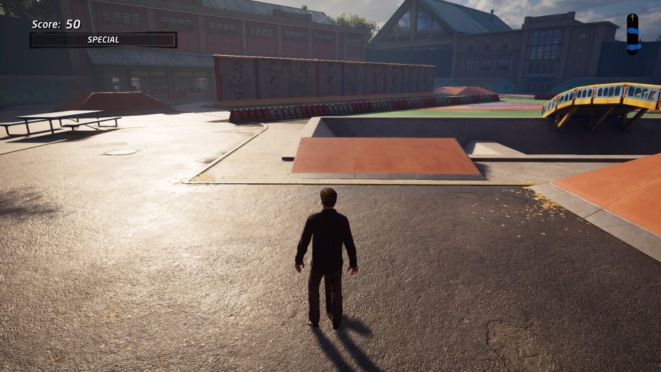 tony hawk's pro skater 1 + 2 - school gaps