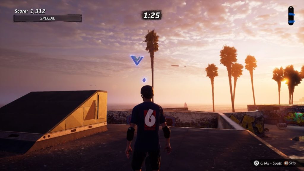 tony hawk's pro skater 1 + 2 - venice beach location of vb transfer