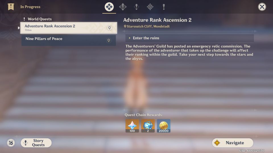 How to Complete Adventure Rank Ascension Quests (Genshin Impact)