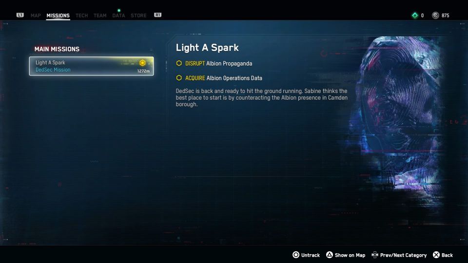 watch dogs legion - light a spark