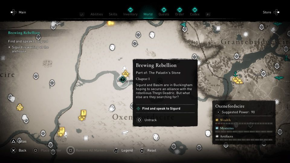 ac valhalla - brewing rebellion guide