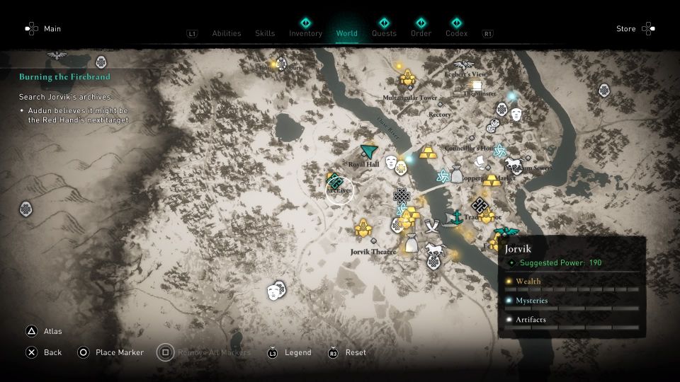 ac valhalla - burning the firebrand guide