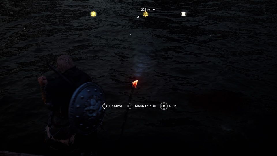 ac valhalla - fishing lesson brother turned to fish