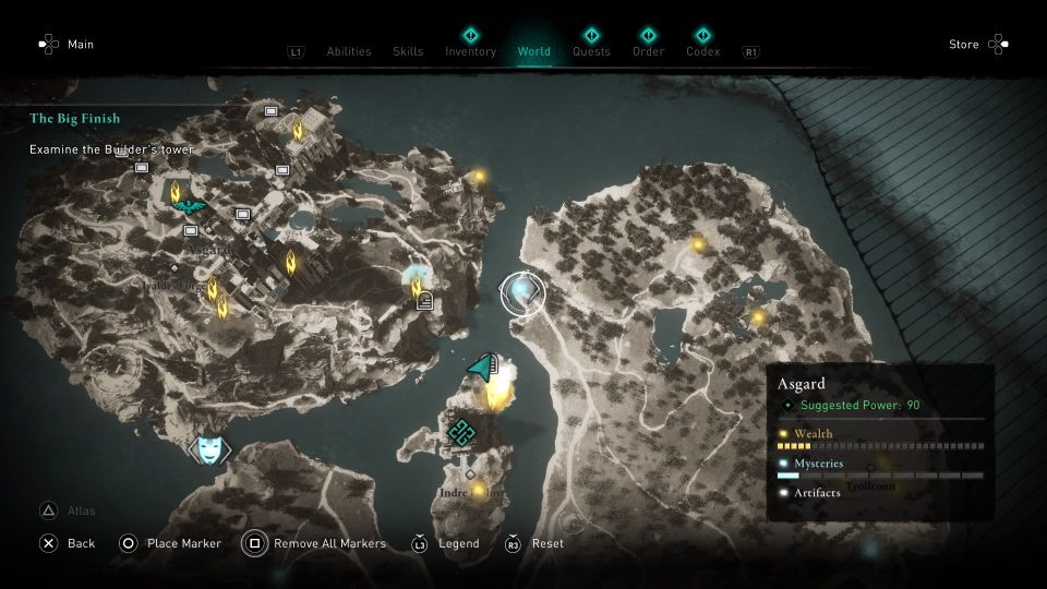 ac valhalla - food of the gods