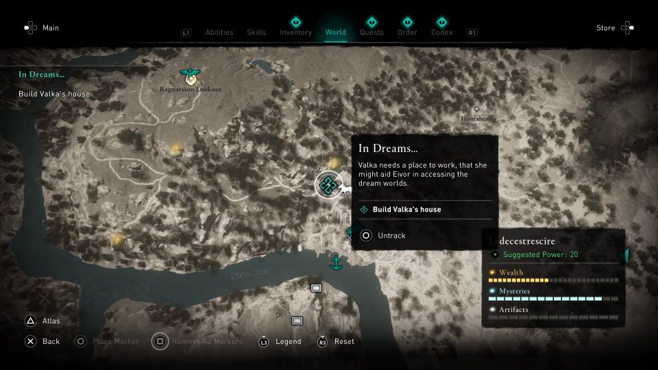 ac valhalla - in dreams guide