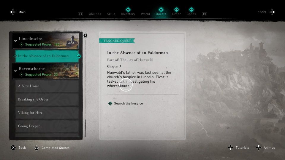 ac valhalla - in the absence of an ealdorman