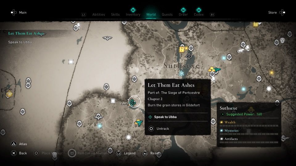 ac valhalla - let them eat ashes guide
