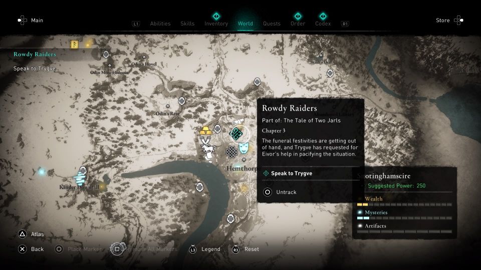 ac valhalla rowdy raiders guide