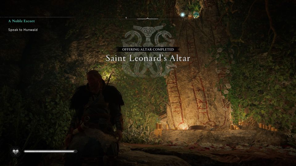 ac valhalla saint leonard's altar walkthrough