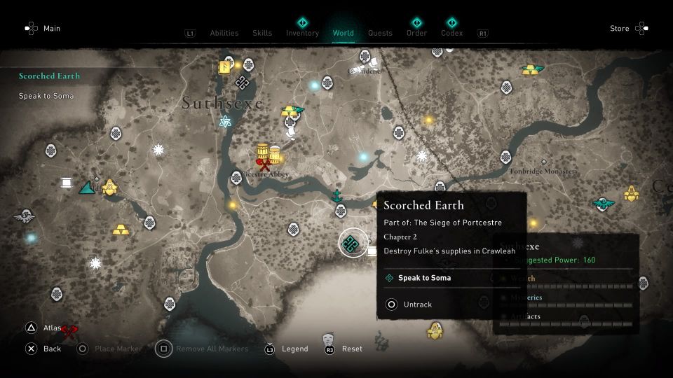 ac valhalla - scorched earth guide