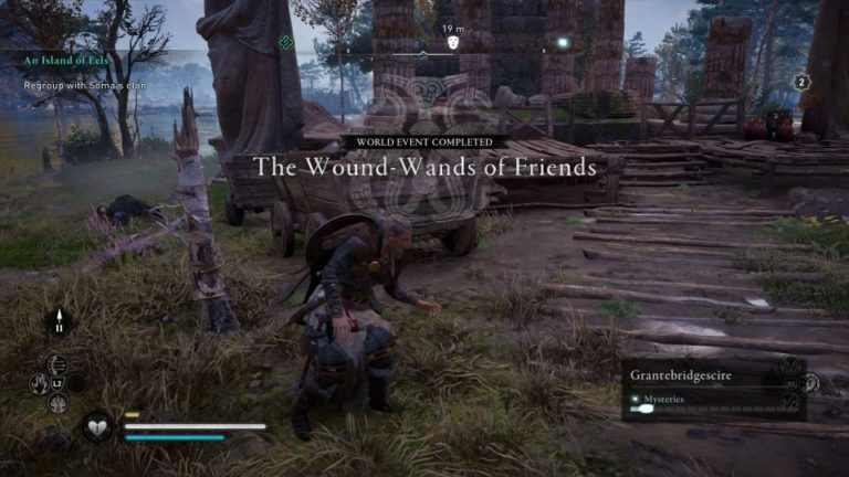 ac valhalla - the wound-wands of friends walkthrough