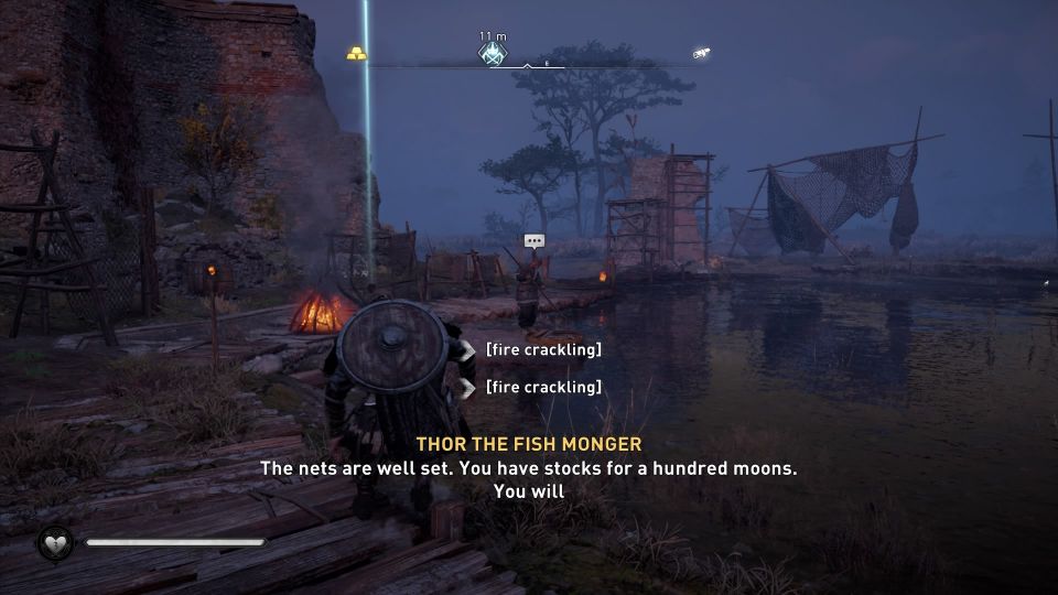 ac valhalla - thor the fishmonger guide