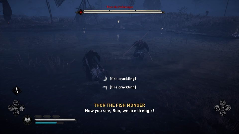 ac valhalla - thor the fishmonger how to win