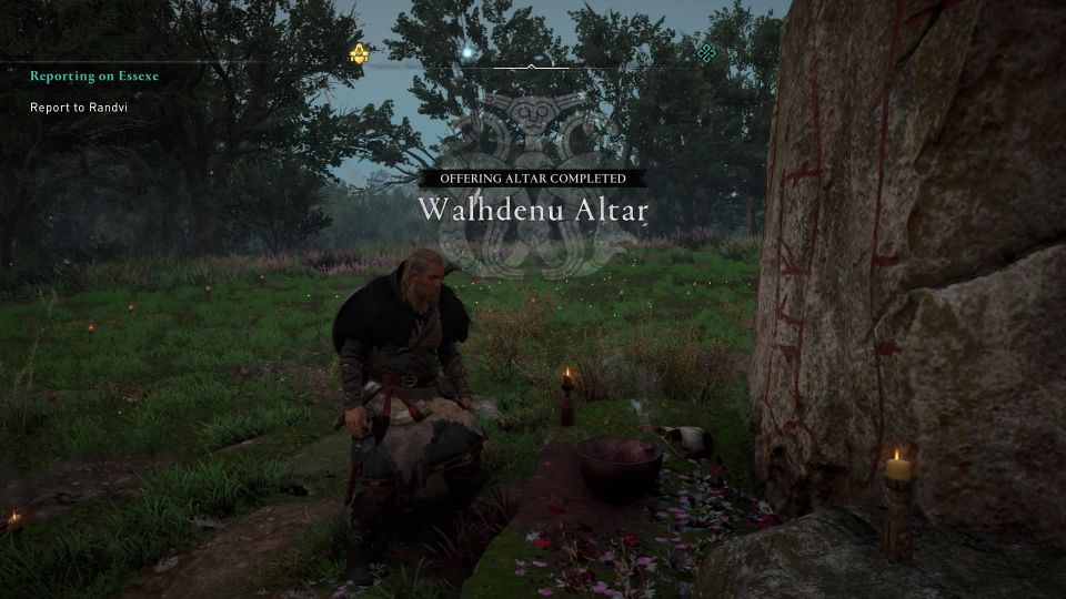 ac valhalla - walhdenu altar walkthrough