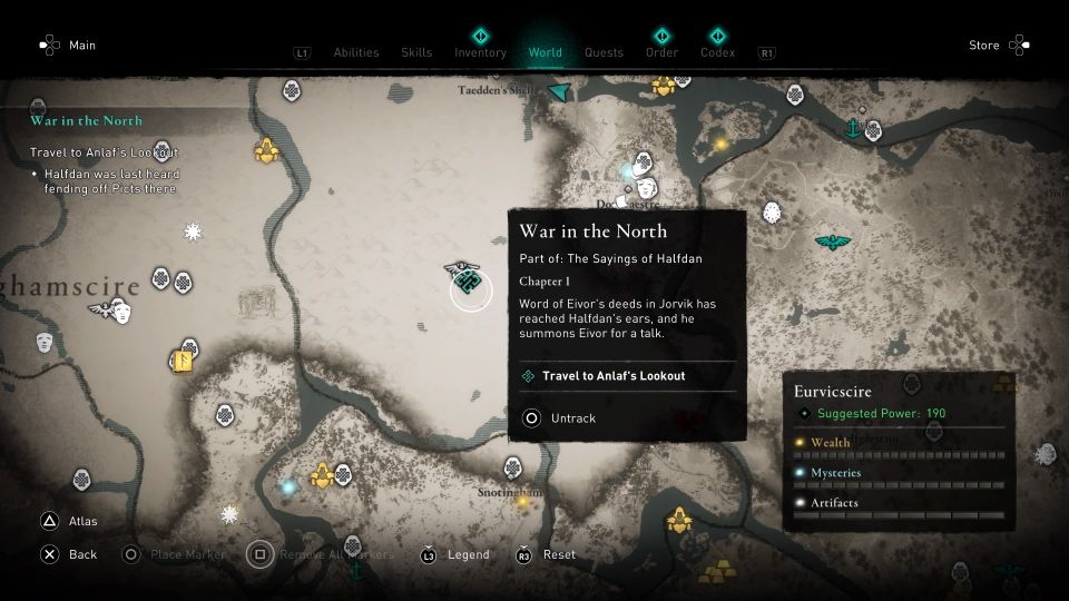 ac valhalla - war in the north guide