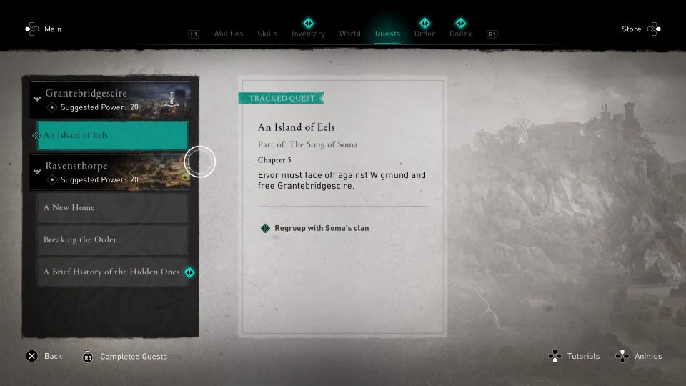 assassin's creed valhalla - an island of eels