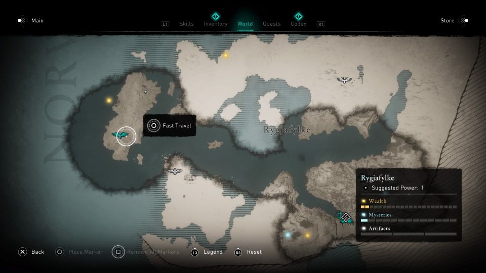 assassins creed valhalla how to sync location