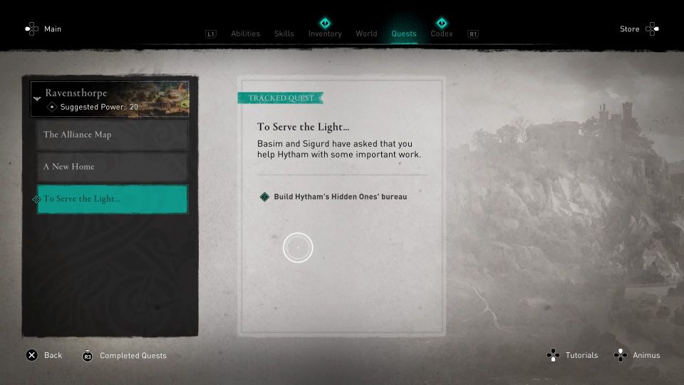 assassin's creed valhalla - to serve the light