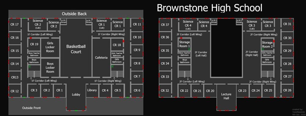 high school layout phasmophobia