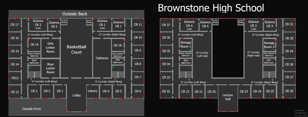 high school layout phasmophobia