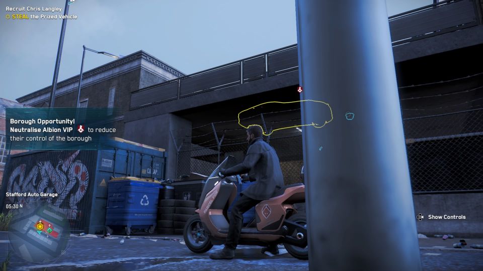 watch dogs legion - getaway driver how to recruit