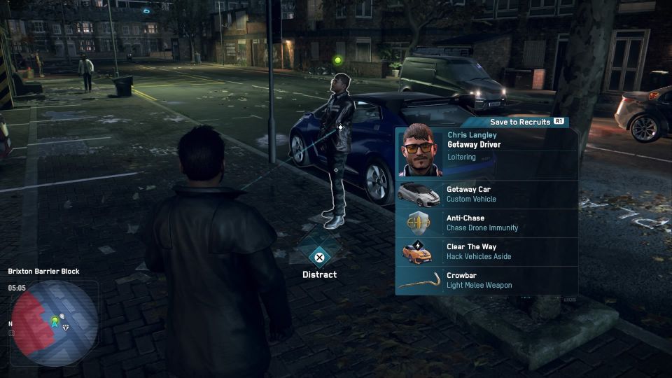 watch dogs legion - getaway driver