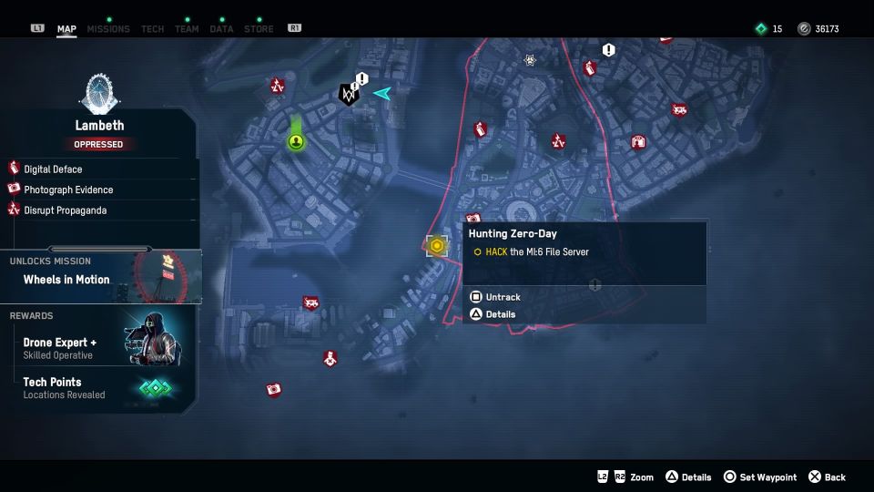 watch dogs legion - hunting zero day walkthrough