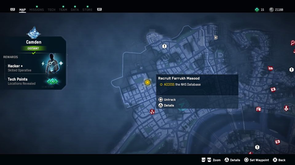 watch dogs legion - paramedic how to find