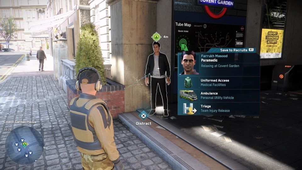 watch dogs legion - paramedic location