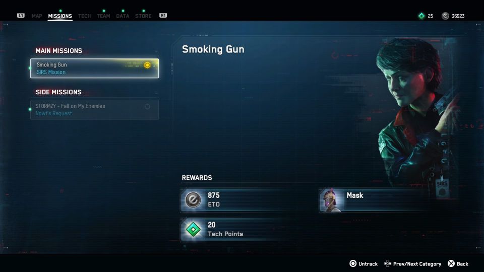 watch dogs legion - smoking gun