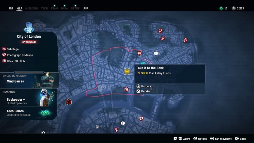 watch dogs legion - take it to the bank guide