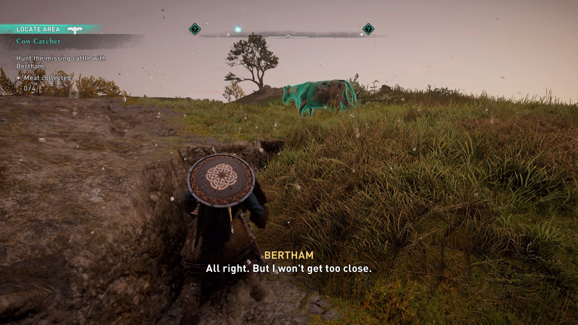 Assassin's Creed Valhalla Cow Catcher Quest Walkthrough