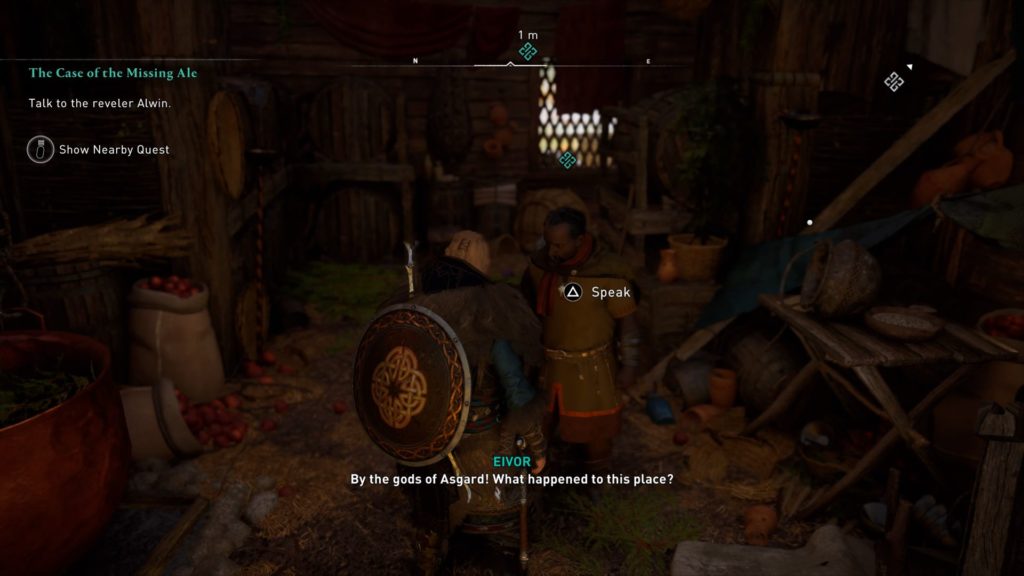 ac valhalla - the case of the missing ale mission