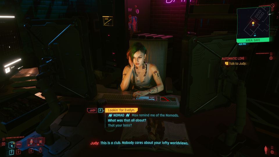 cyberpunk 2077 - automatic love job