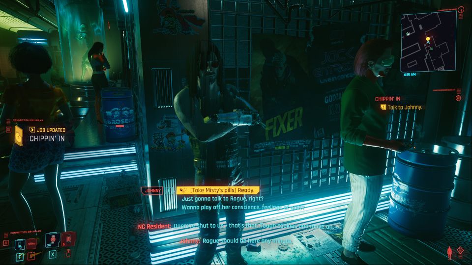 cyberpunk 2077 - chippin' in mission