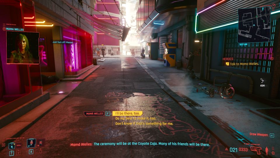 cyberpunk 2077 - heroes job