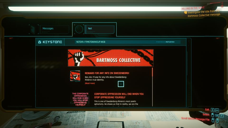 cyberpunk 2077 - killing in the name mission
