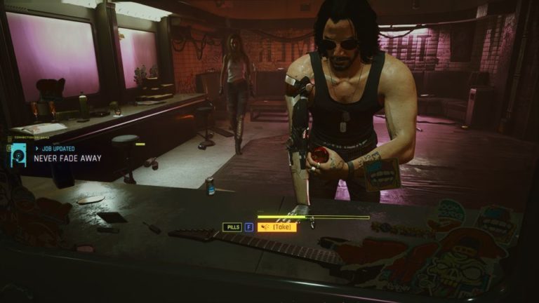 cyberpunk 2077 - never fade away guide