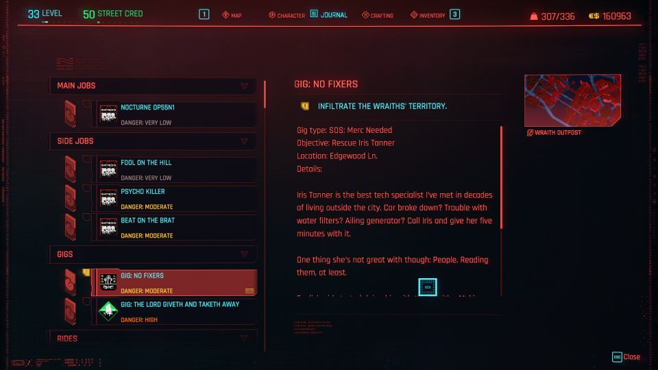 cyberpunk 2077 - no fixers