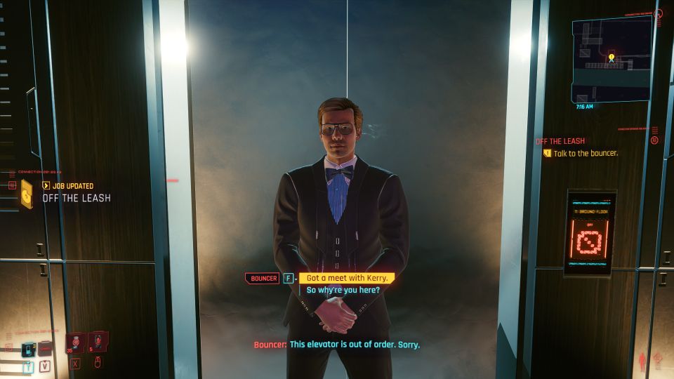 cyberpunk 2077 - off the leash mission