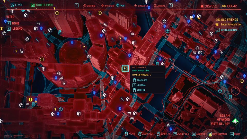 cyberpunk 2077 - old friends guide
