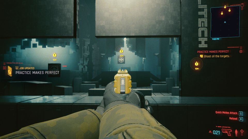 cyberpunk 2077 - practice makes perfect mission