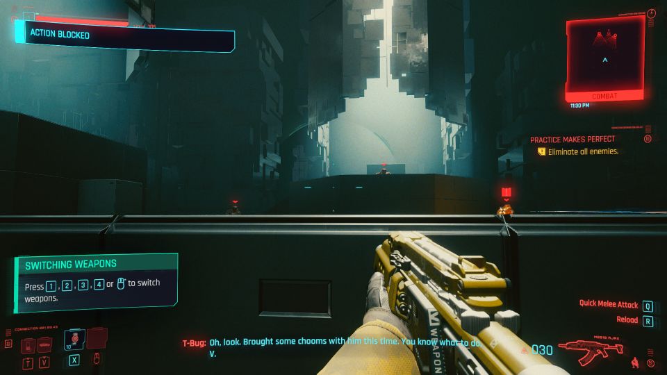 cyberpunk 2077 - practice makes perfect walkthrough
