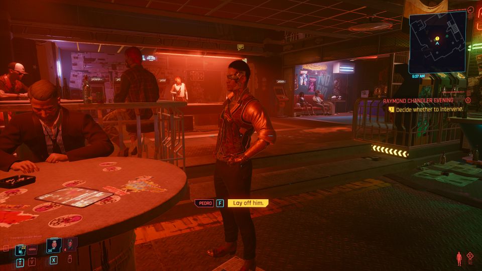 cyberpunk 2077 - raymond chandler evening mission