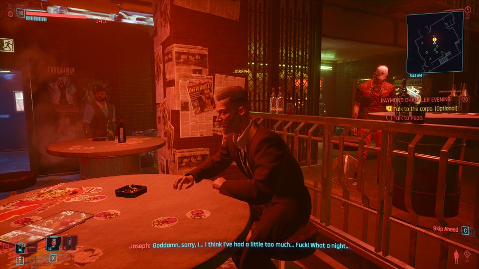 cyberpunk 2077 - raymond chandler evening wiki